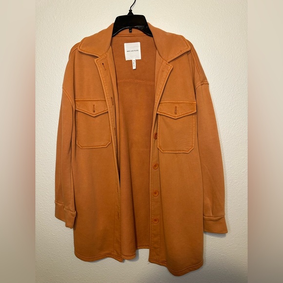 Avec Les Filles Jackets & Blazers - Avec Les Filles Women's Orange Jacket